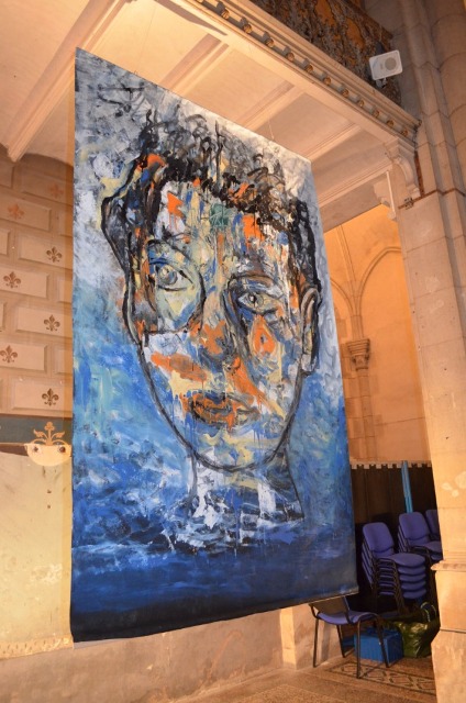 Exposition Isafara dans une chapelle de Troyes en 2016 — photographie 3