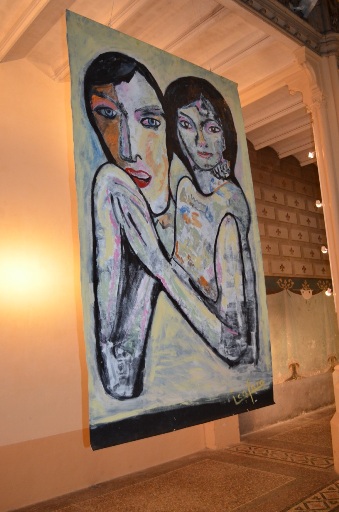 Exposition Isafara dans une chapelle de Troyes en 2016 — photographie 4