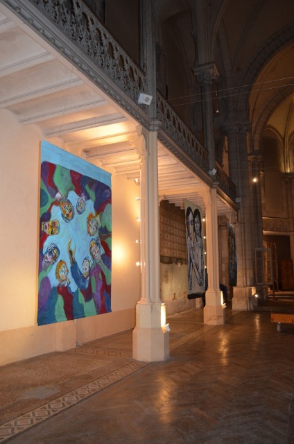Exposition Isafara dans une chapelle de Troyes en 2016 — photographie 5