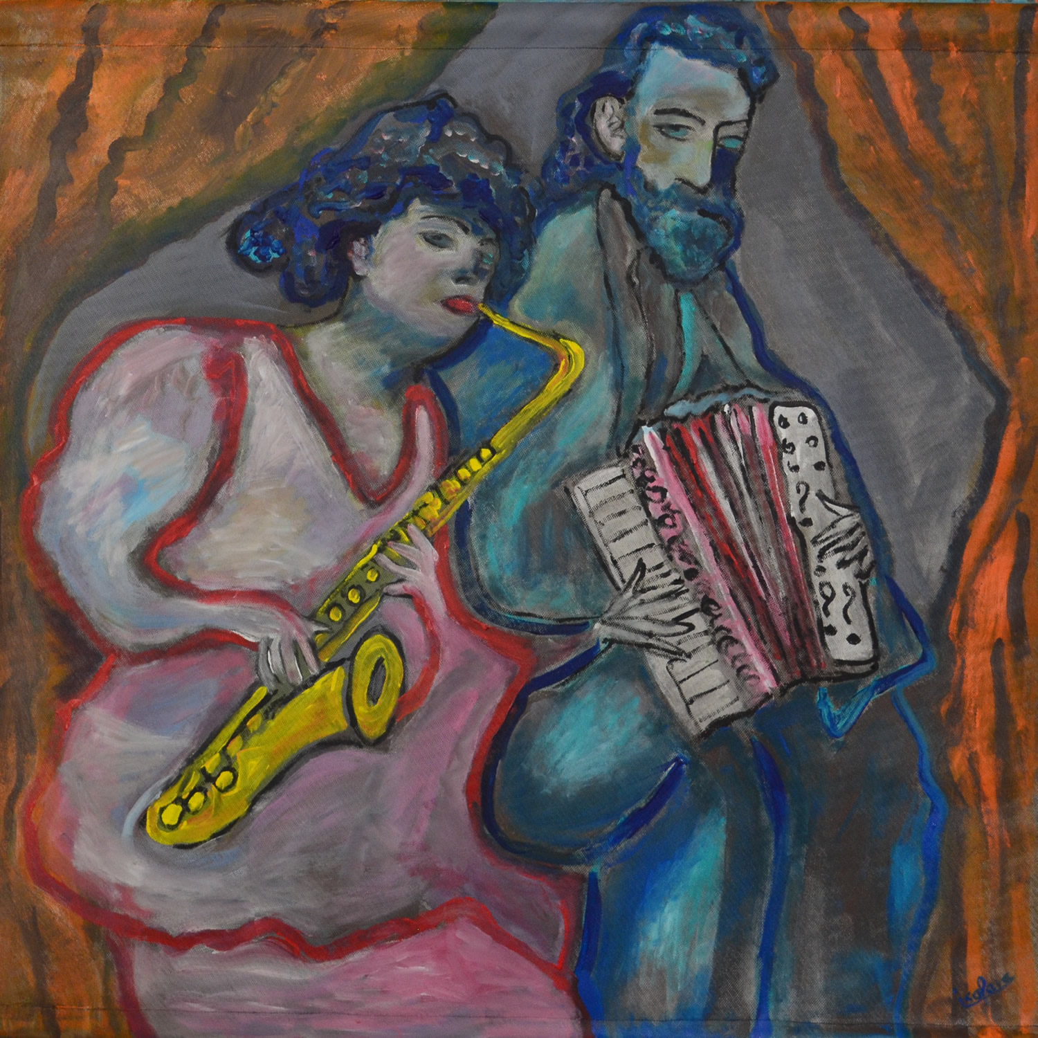 Isayotta 1 m × 1 m — œuvre 2