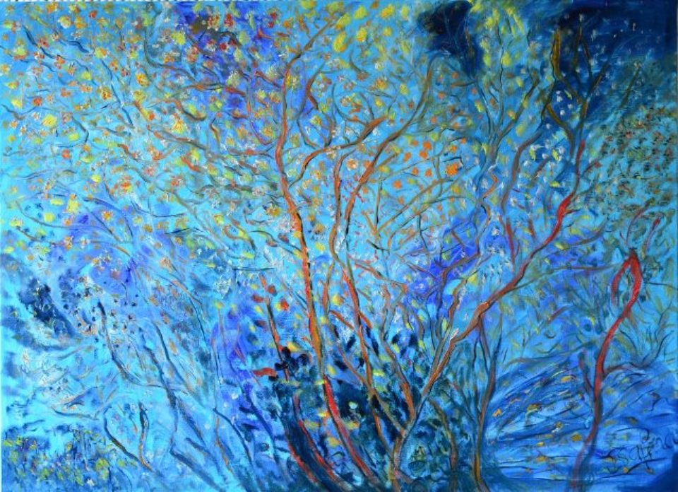 Fonds marins — peinture Isafara 14