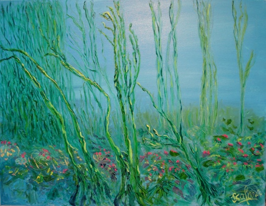 Fonds marins — peinture Isafara 9