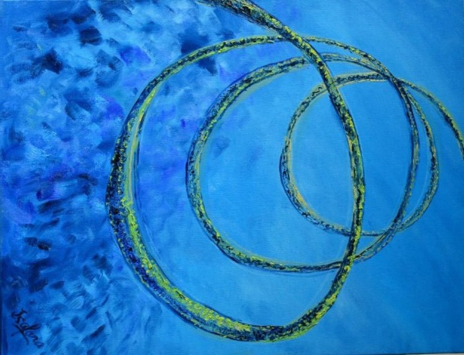 Fonds marins — peinture Isafara 16