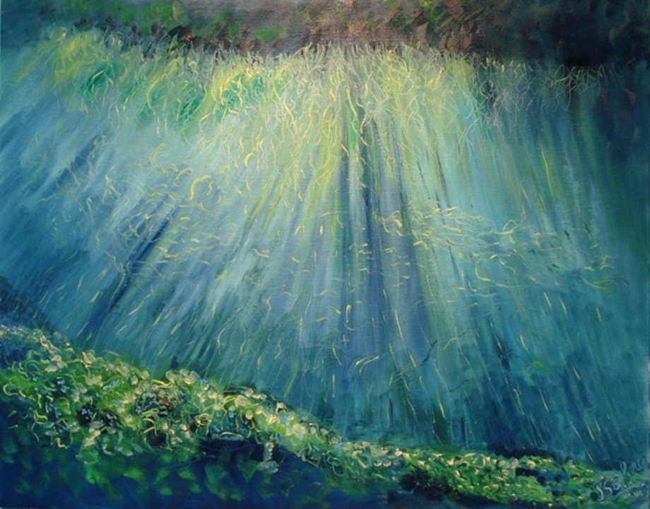 Fonds marins — peinture Isafara 11