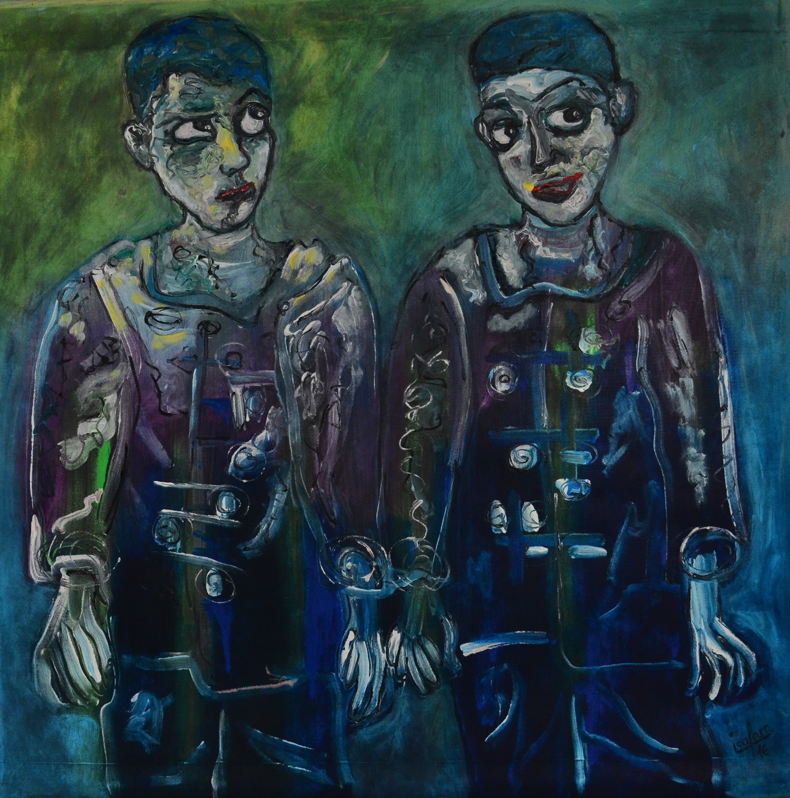 Isayotta 1 m × 1 m — œuvre 3