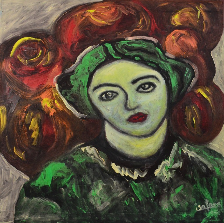Isayotta 1 m × 1 m — œuvre 4