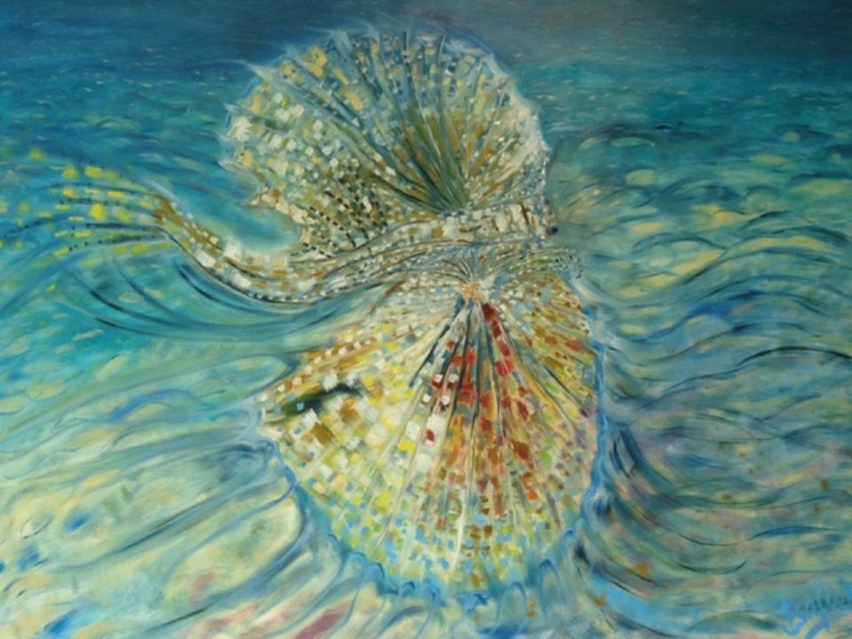 Fonds marins — peinture Isafara 4
